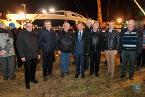 Postavitev kolesarskega nadvoza Šenčur-Voklo nad avtocesto 7